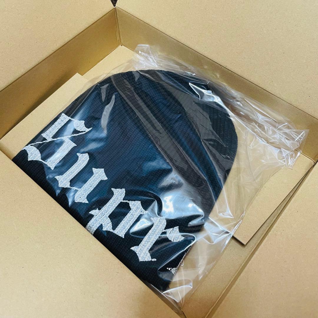 帽子 Supreme Old English Printed Beanie Black