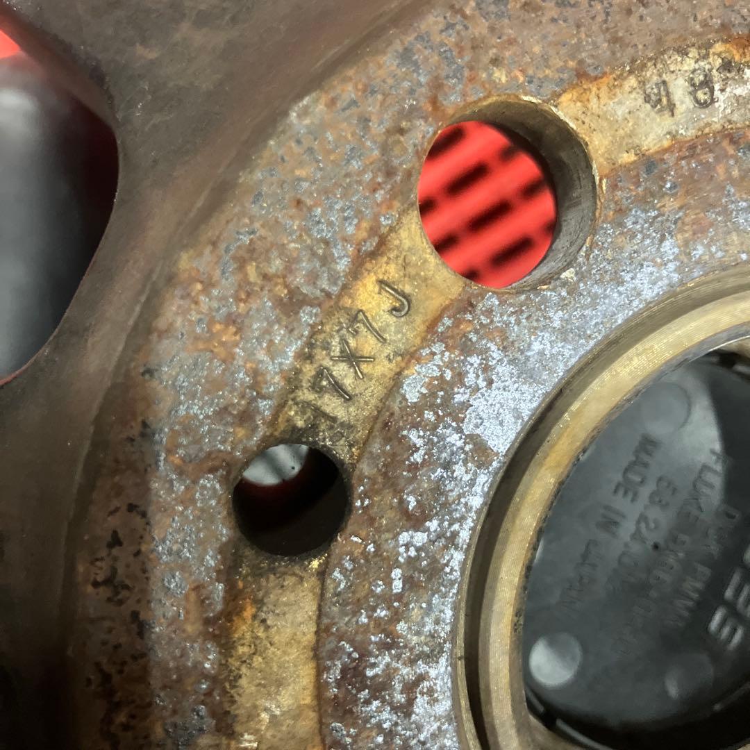 BBS RE5010 17インチ7j＋48pcd100 5H4本 86プリウスに