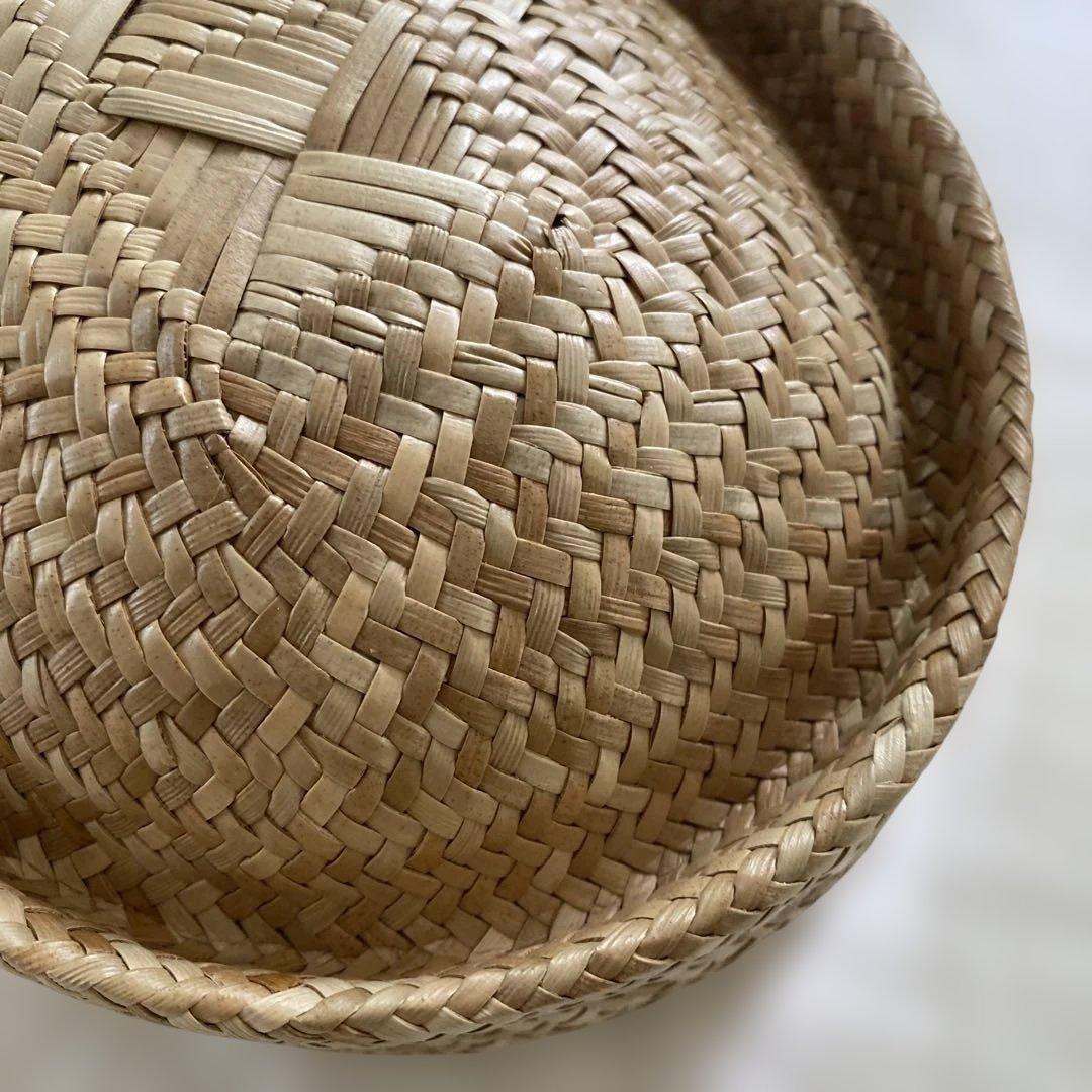 Jasmine12　ハワイ製　パパレ　ラウハラ　ラウハラハット