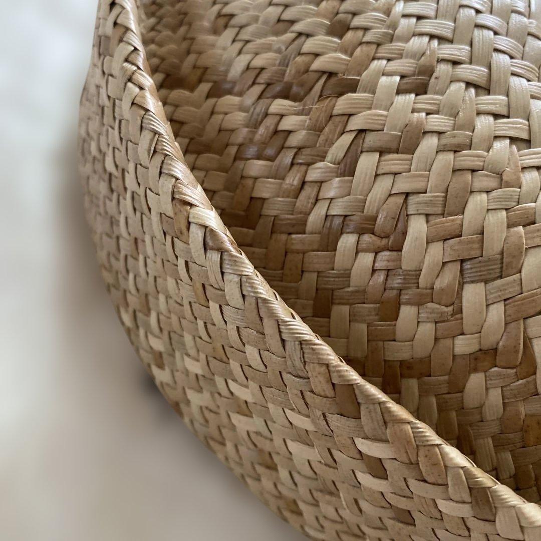 Jasmine12　ハワイ製　パパレ　ラウハラ　ラウハラハット