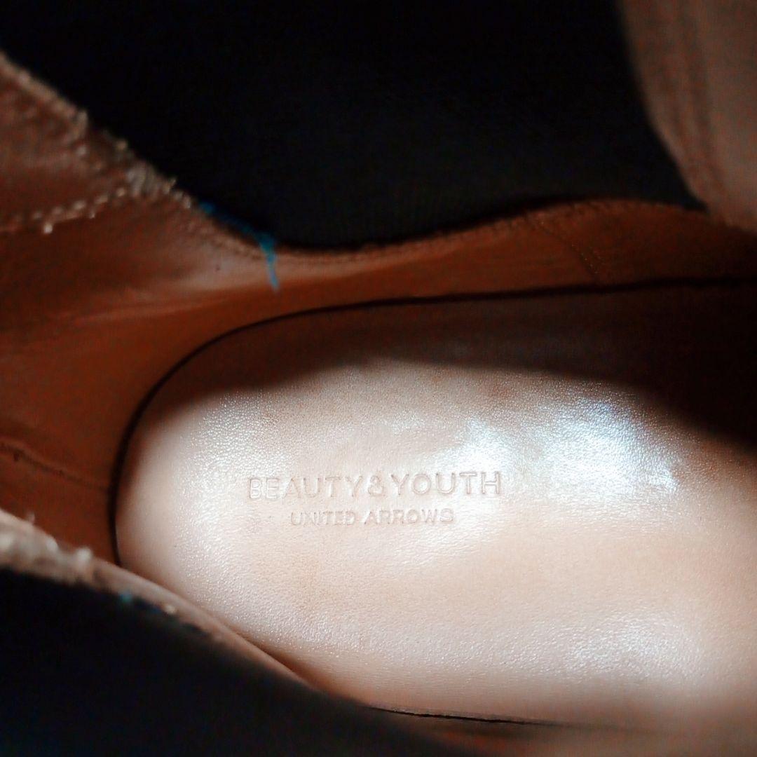 BEAUTY&YOUTH サイドゴアブーツ 黒 28cm ✨️良品✨️