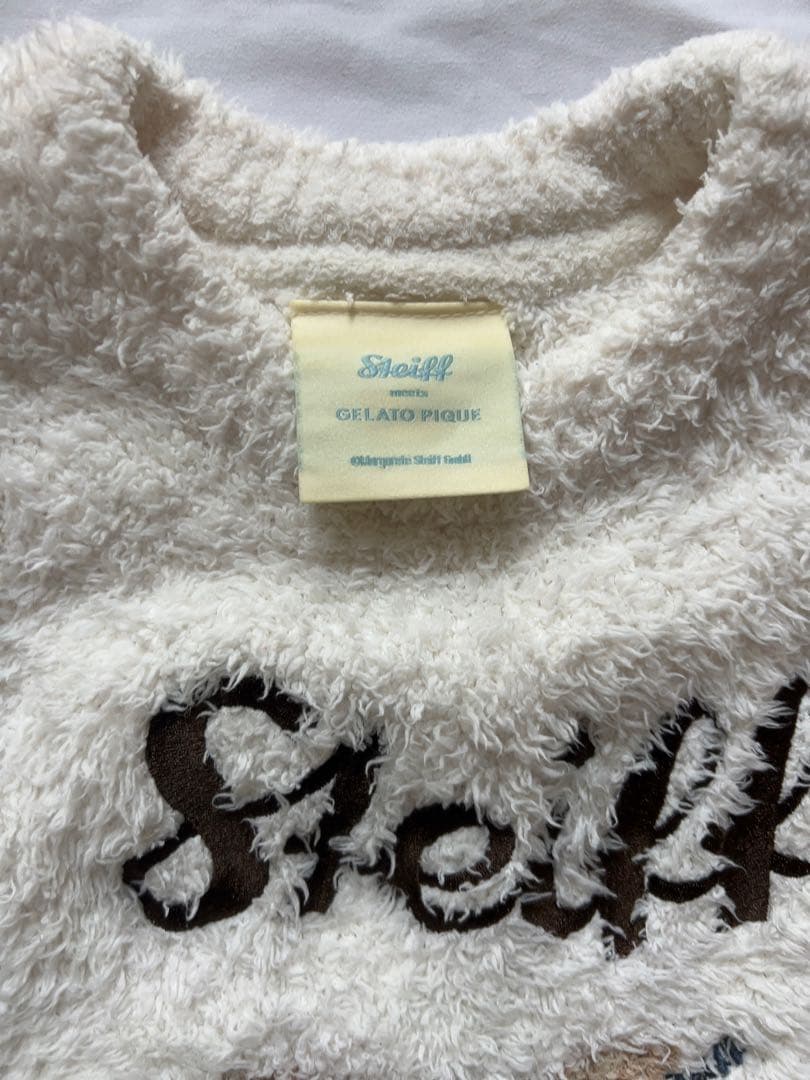 Steiff × Gelato Pique ルームウェア 上下セット