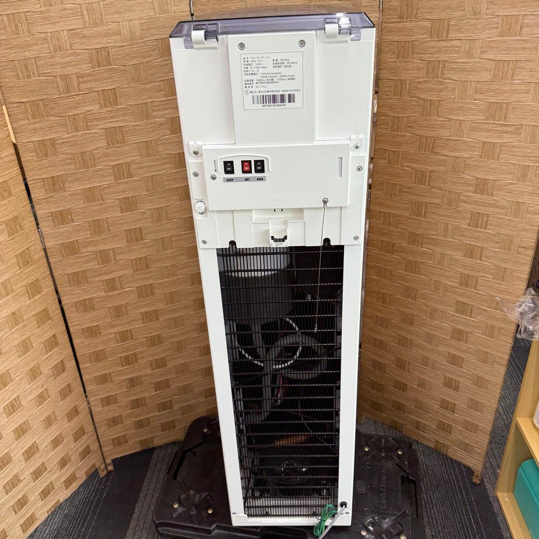 ☆富士山の銘水 ウォーターサーバー☆BSS-311 ホワイト 浄水型 温冷対応