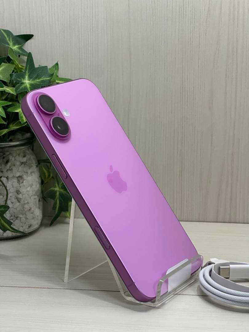 ✅✨ほぼ未使用・100%✨iPhone 16 Plus ピンク❣️アップル保証有り