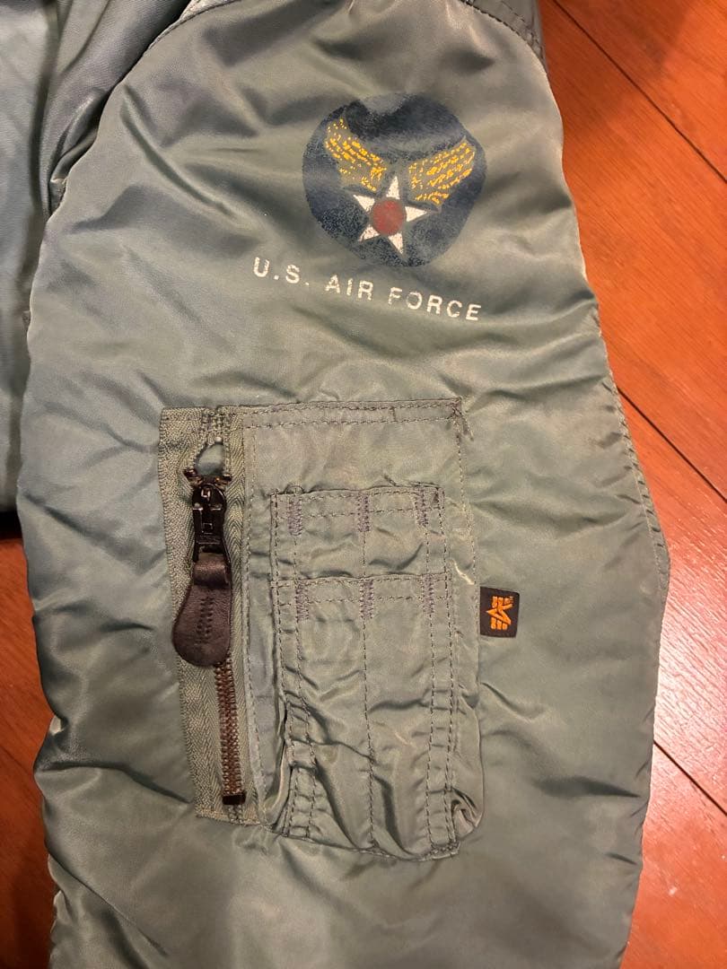 アルファインダストリーズ usa製 B-15D MA-1 フライトジャケット