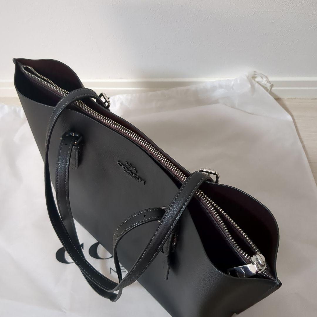 【極美品】COACH　モリー トート バッグ　ブラック CV968