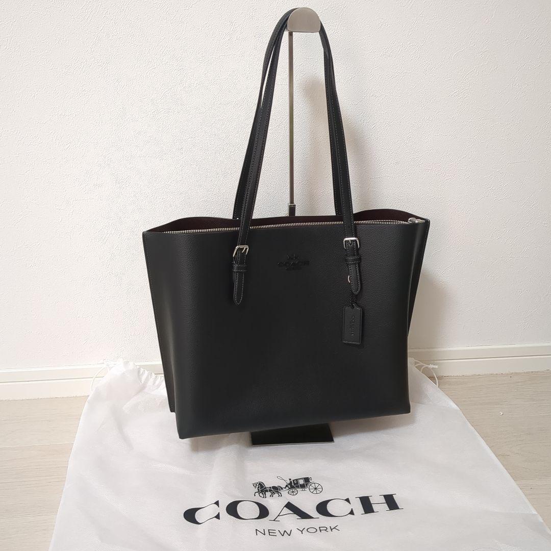 【極美品】COACH　モリー トート バッグ　ブラック CV968
