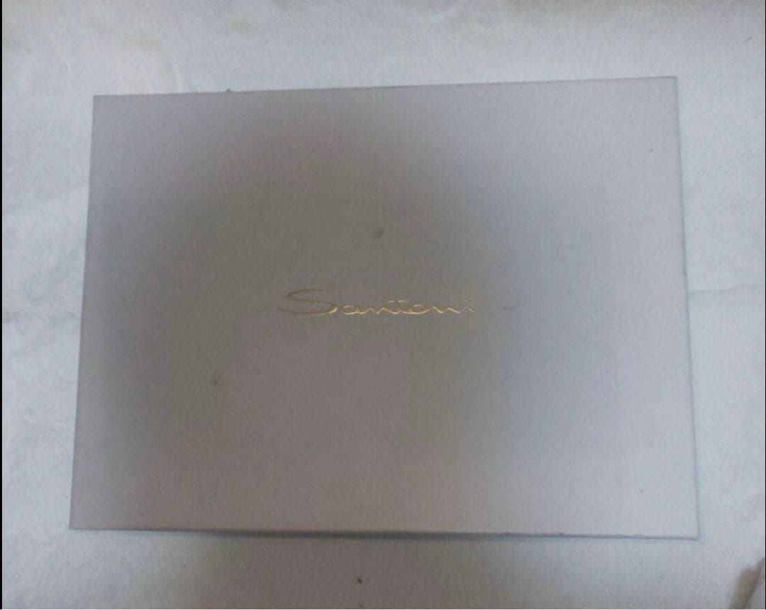 Santoni ダークブラウン サイドゴアブーツ　uk9