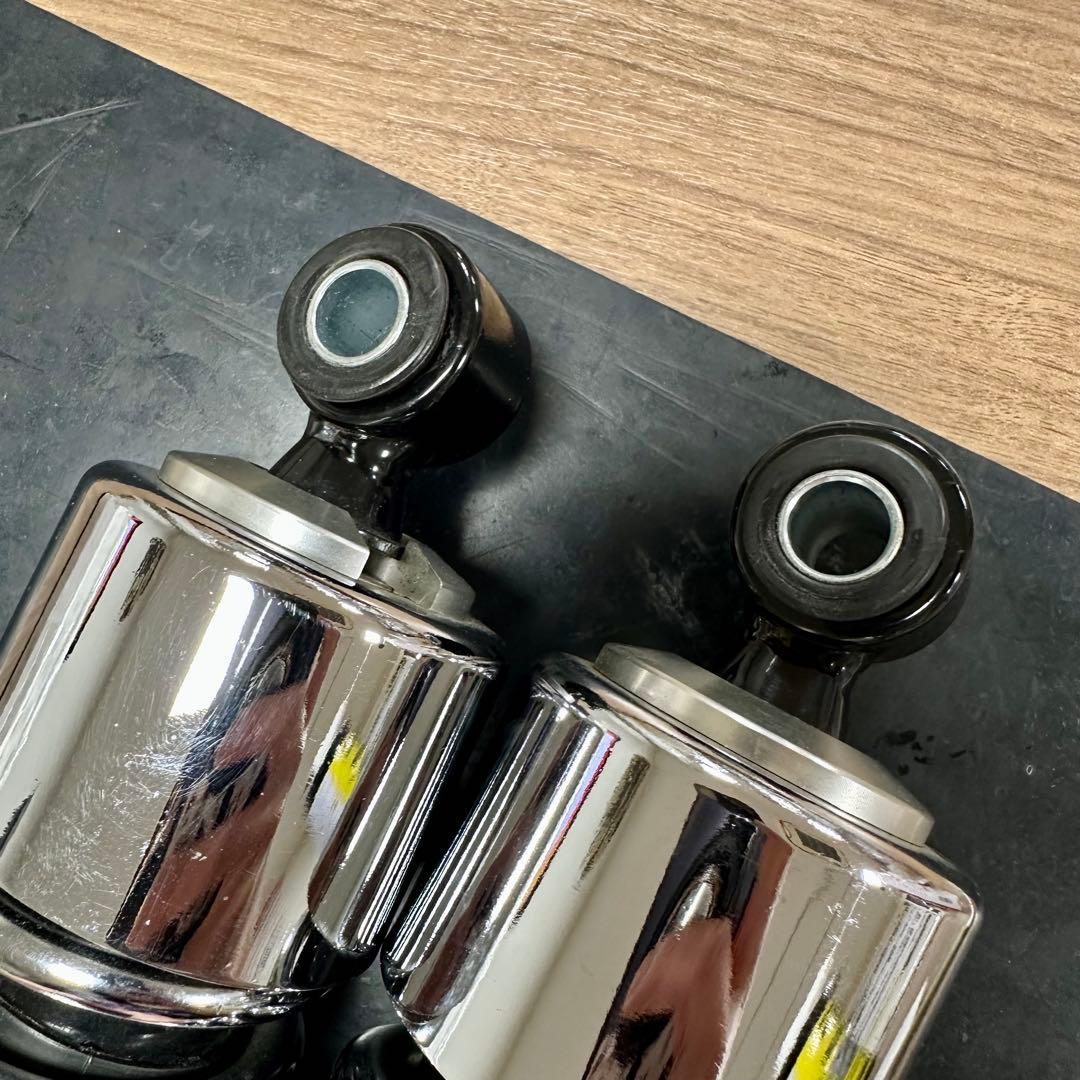 11in ショートショック ダイナ用 クロム サスペンション 2個セット