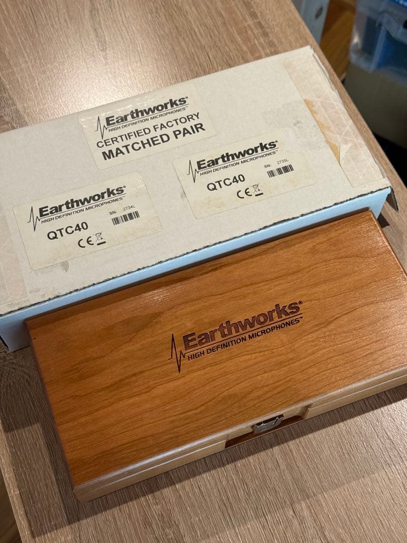 最終値下げ（新品）EARTHWORKS / QTC40MATCED PAIR