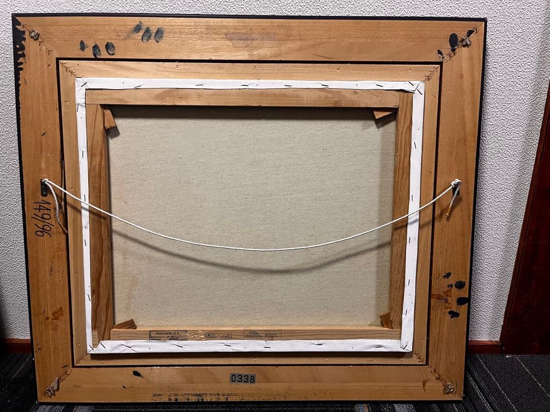 ア*モ様 油絵　貴族人物　作者不詳