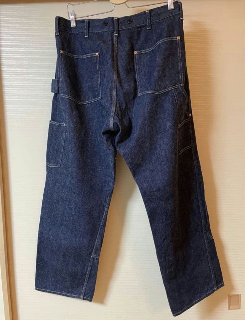 COMOLI レショップ別注 デニムペインターパンツ サイズ2