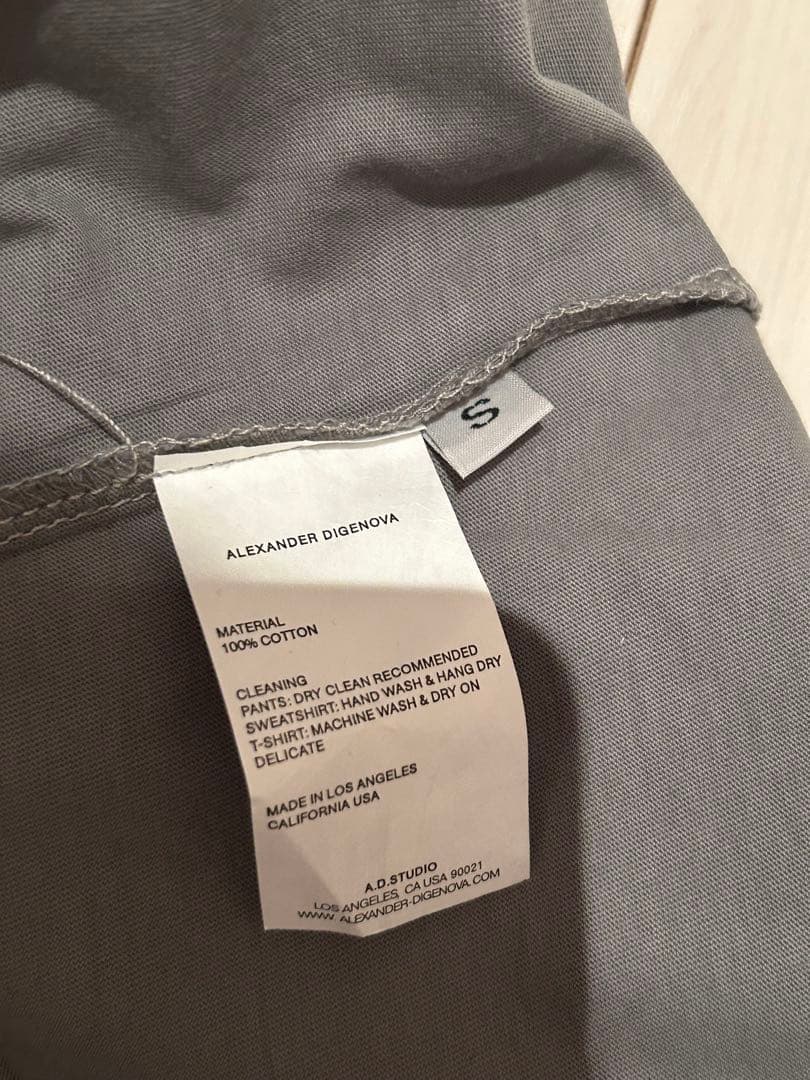 新品 未使用　ALEXANDER DIGENOVA skins Tシャツ グレー