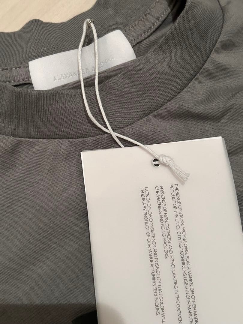 新品 未使用　ALEXANDER DIGENOVA skins Tシャツ グレー