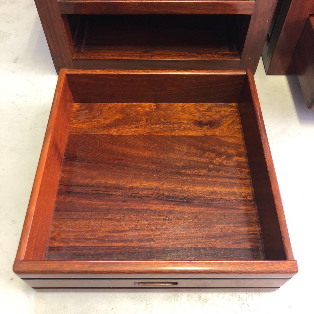 民藝家具　囲炉裏チェア(2/2)　座面下収納・引出し付き