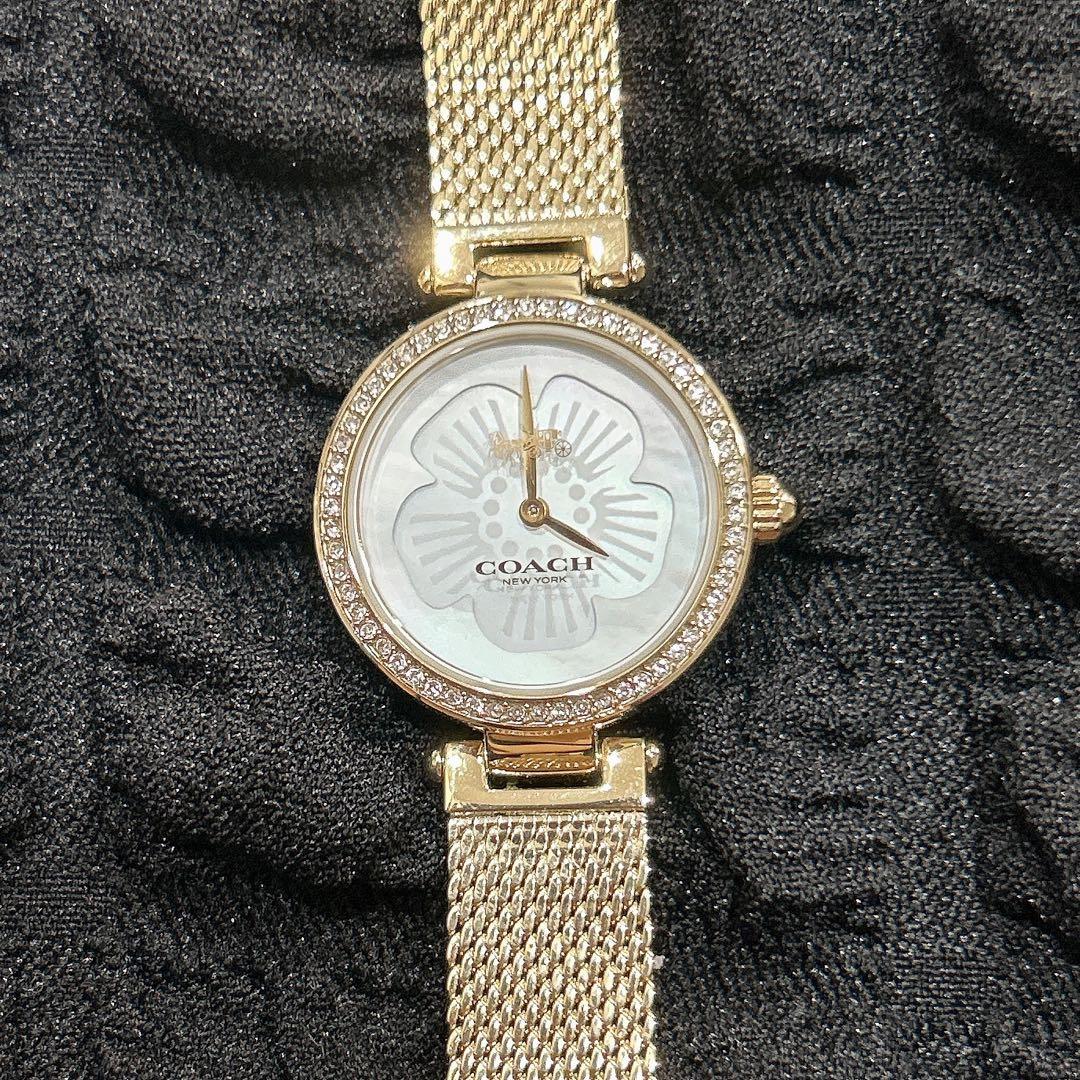定価26,400円！新品未使用⭐︎COACH 腕時計 ゴールド 美品ローズゴールド