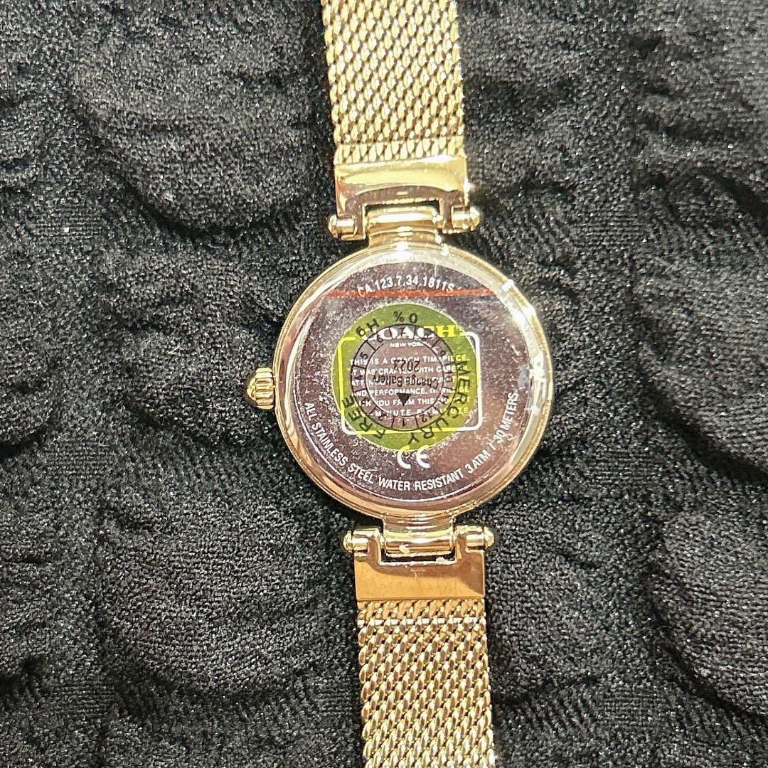 定価26,400円！新品未使用⭐︎COACH 腕時計 ゴールド 美品ローズゴールド