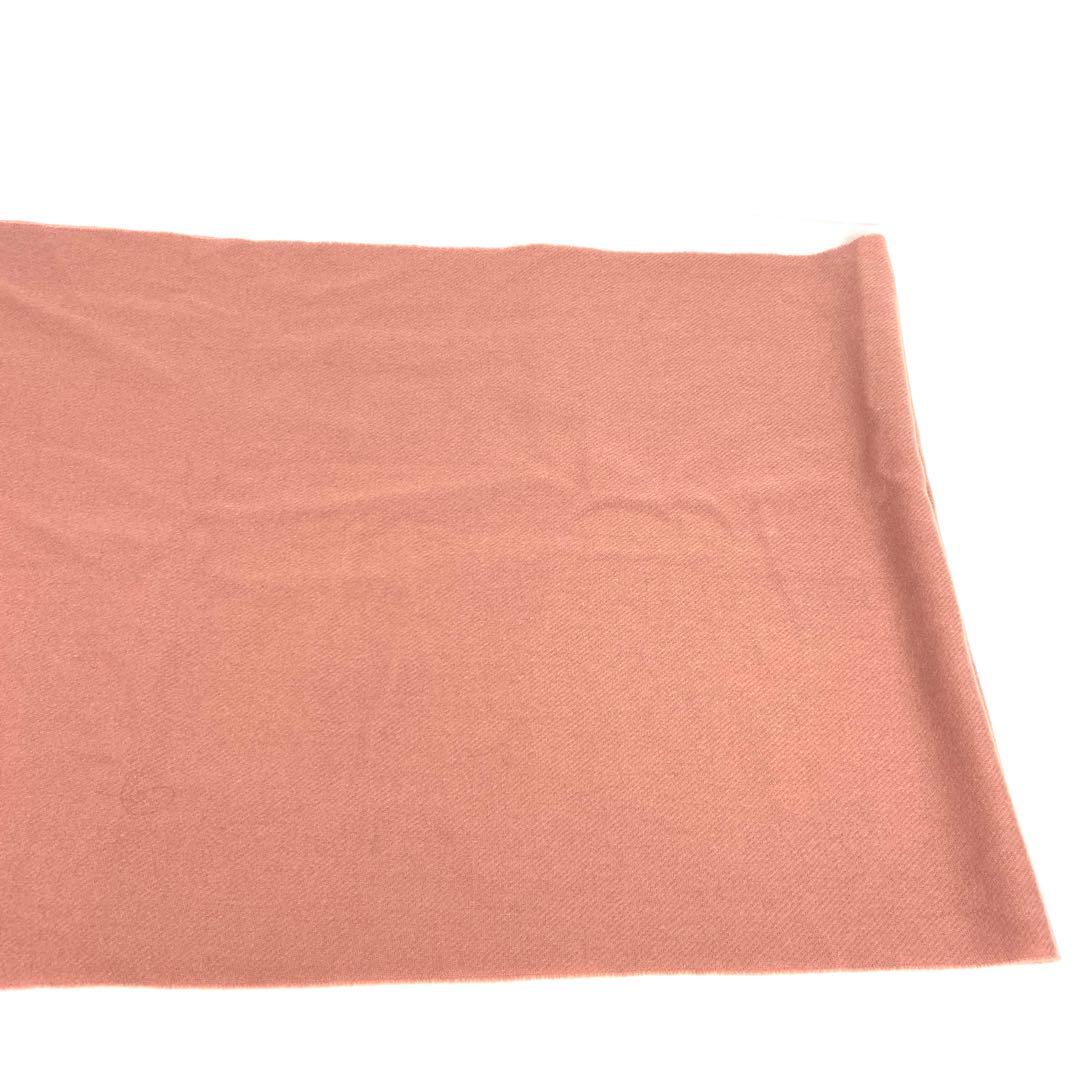 MONCLER モンクレール SCIARPA マフラー ピンクベージュ 無地