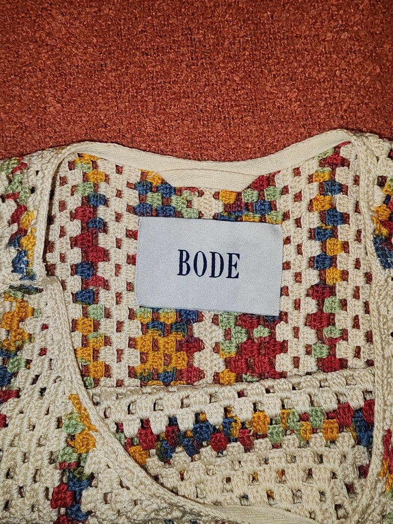 BODE グラニーストーン編みタンクトップ