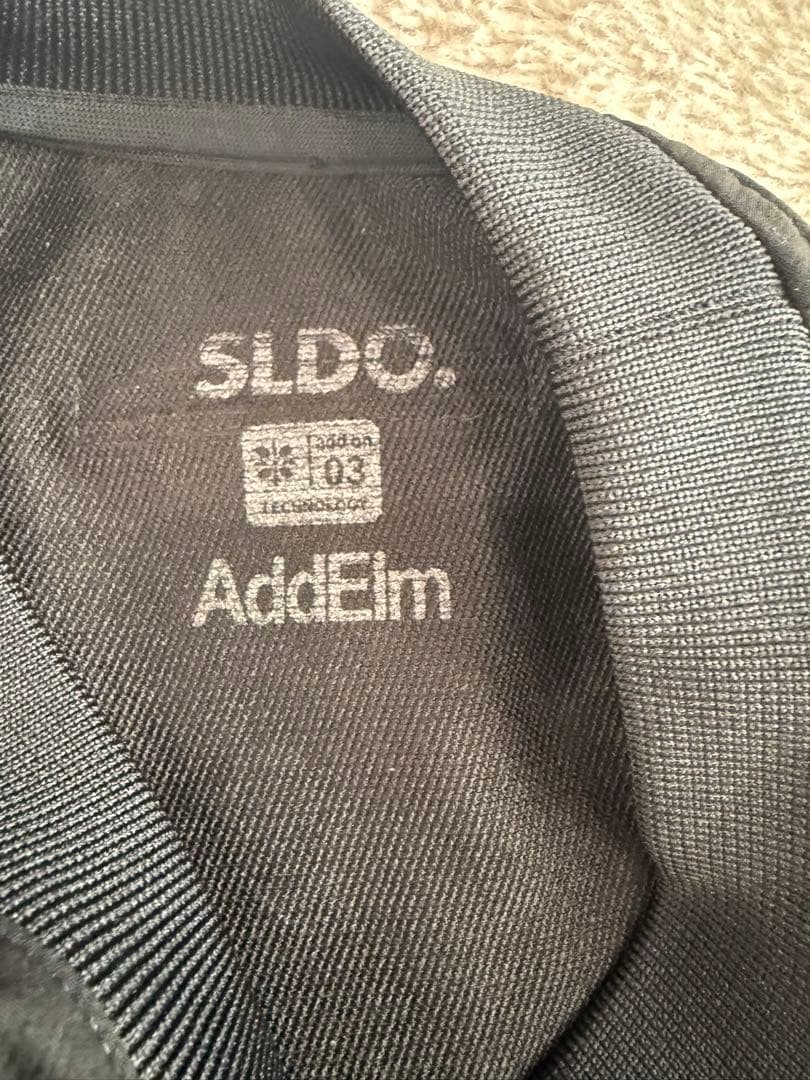 SLDO. × AddElm ダブルクロスストレッチプルオーバー　Ｌ