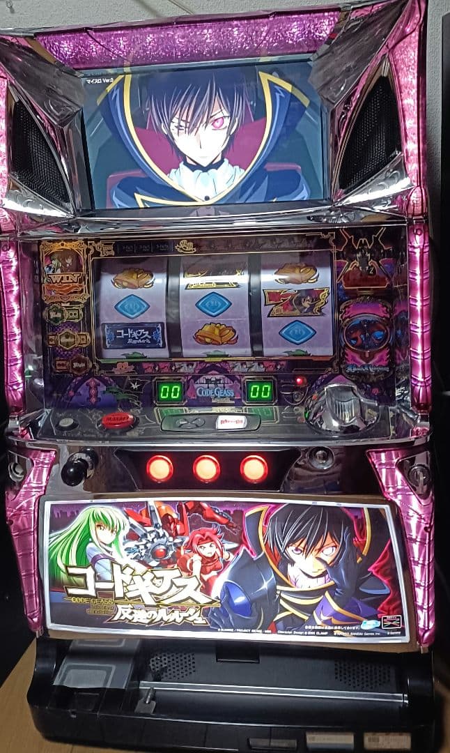 初代コードギアス 不要機付き　スロット実機　5号機　サミー