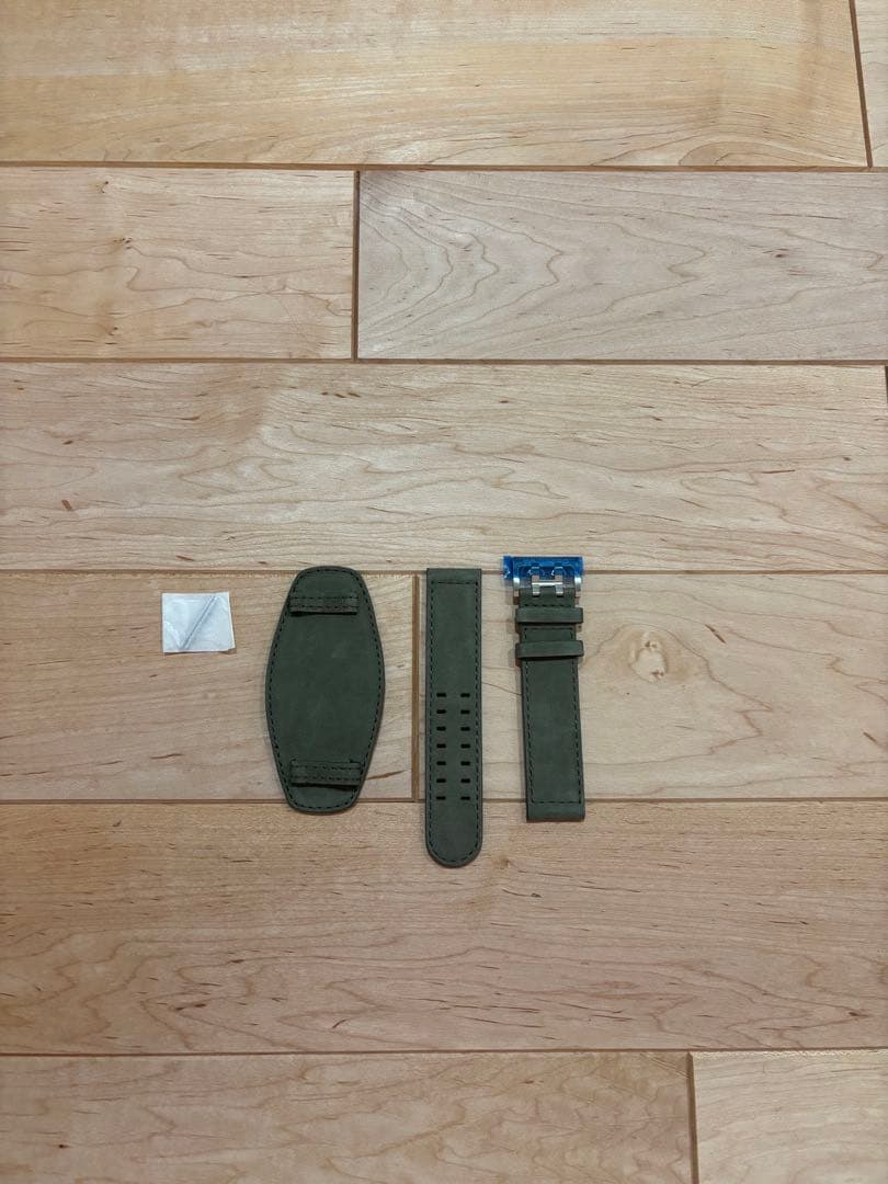 Hamilton カーキ　フィールド GREEN STRAP 22MM