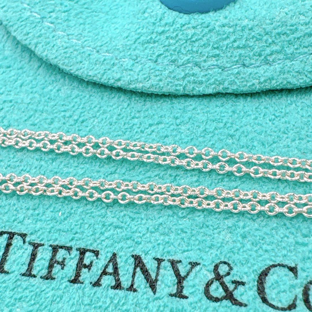 美品 ティファニー バイザヤード ダイヤ 4.2mm ネックレス シルバー925