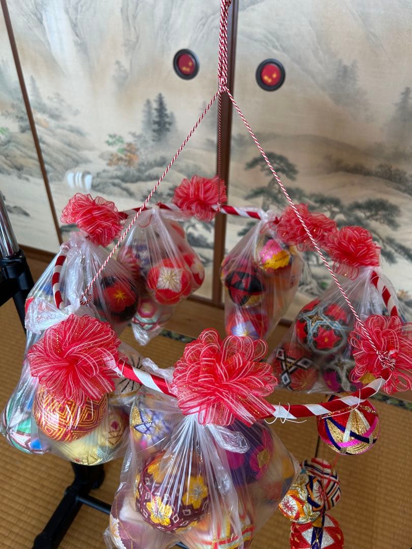 【本場柳川】柳川まり さげもん 豪華吊るし飾り 伝統工芸品 雛祭り