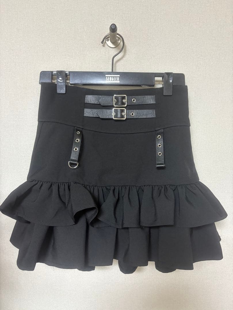 アミリージュ コルセット風フリルスカート Amilige