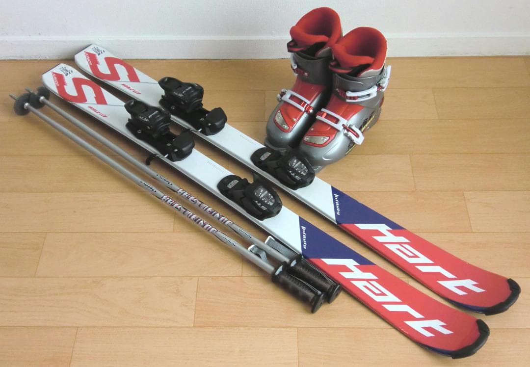 ■■最終特価■Hart■子供用スキーセット■118/22■GRIPWALK■■