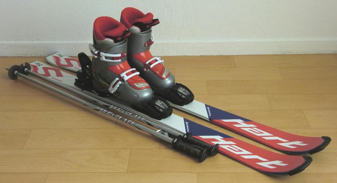 ■■最終特価■Hart■子供用スキーセット■118/22■GRIPWALK■■