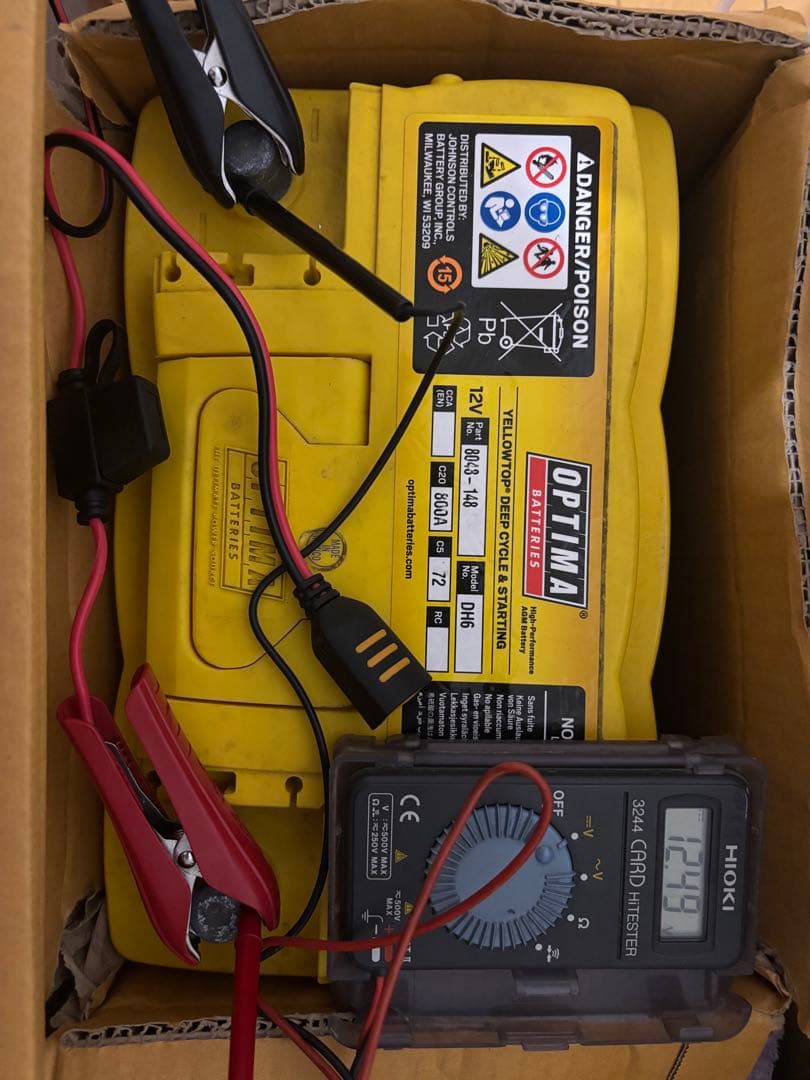 オプティマ OPTIMA YTL3-LN3/DH6 イエロートップ