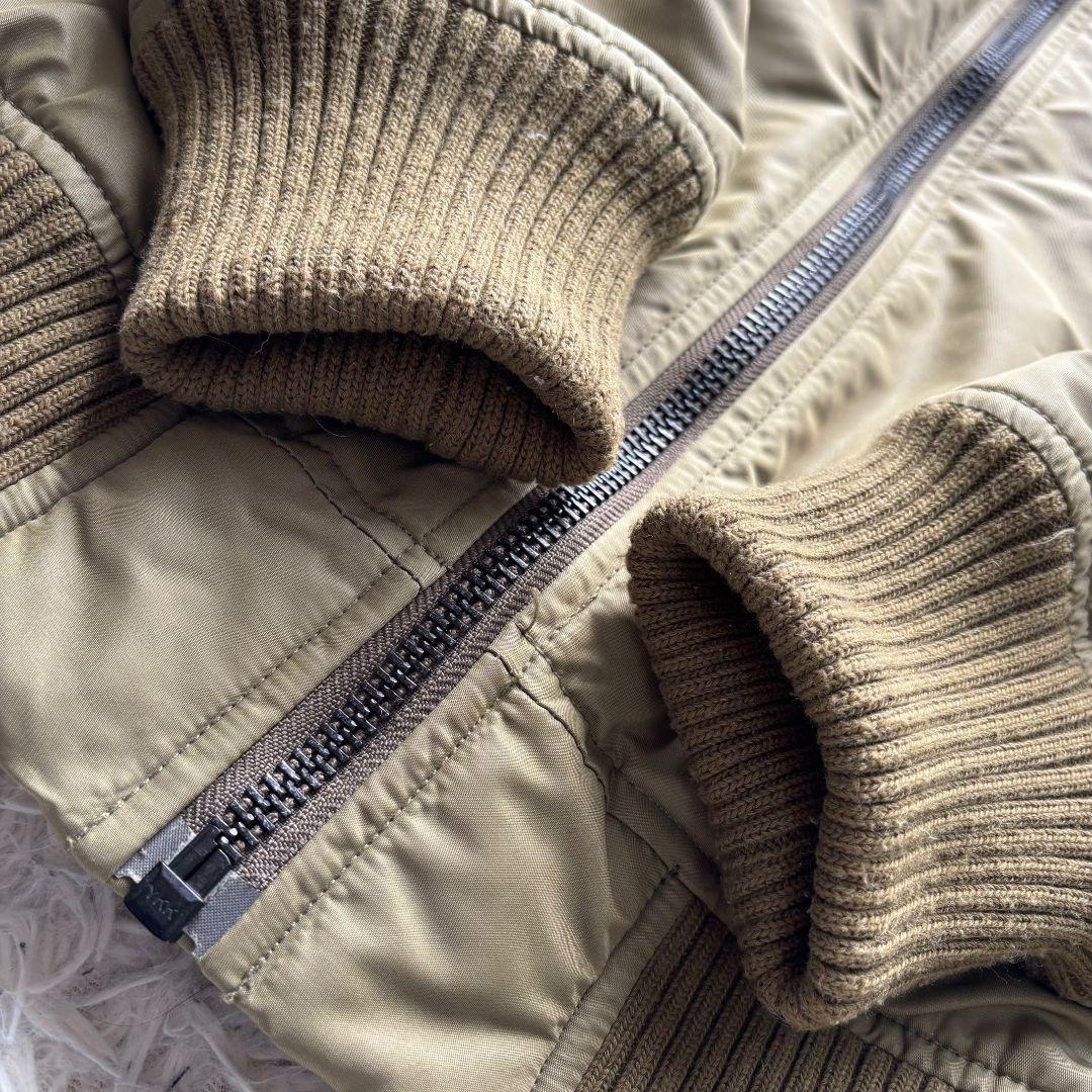 【人気 美品】アルファ　MA-1　フライトジャケット　2way　フード脱着　XL