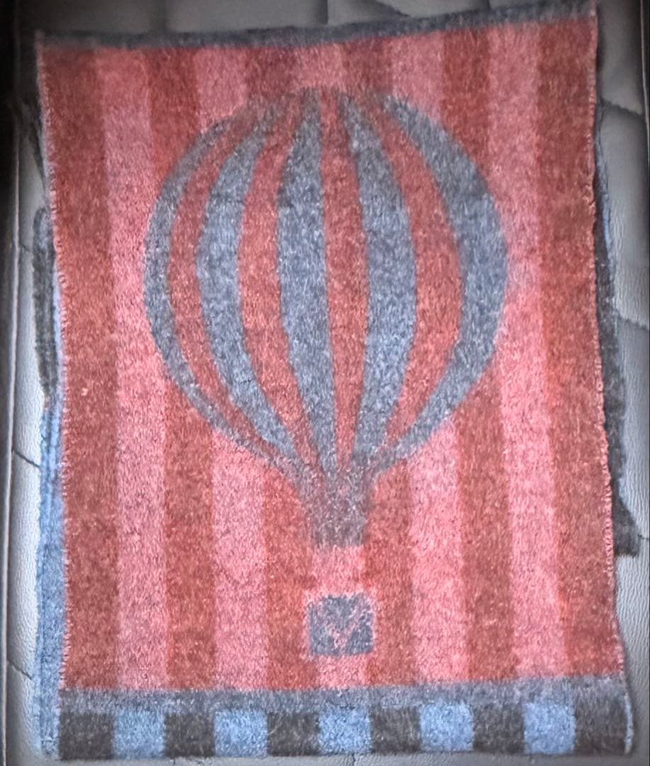 国内正規品 英国製 ルイ・ヴィトン アンゴラ混 エシャルプ バルーン マフラー