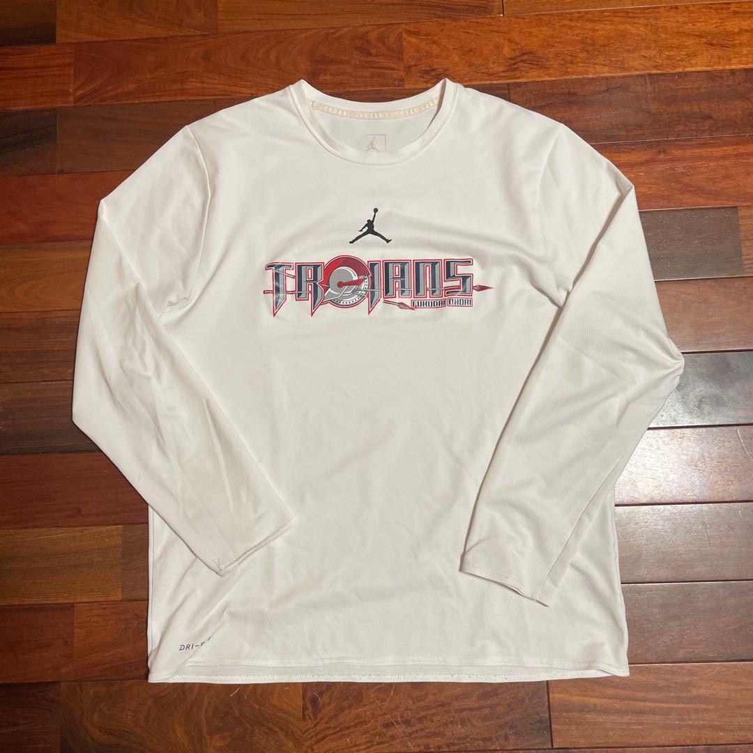 福岡大学大濠高校　練習着　XL Jordan TROJANS バスケットボール