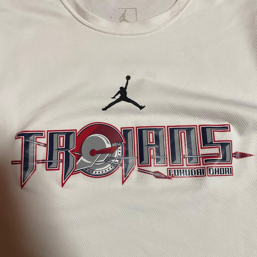 福岡大学大濠高校　練習着　XL Jordan TROJANS バスケットボール