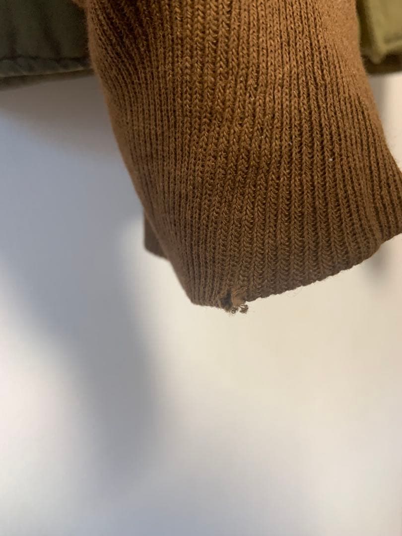 キ*ル様 KAPITAL ボア襟 ミリタリージャケット オリーブ　リアル ムート