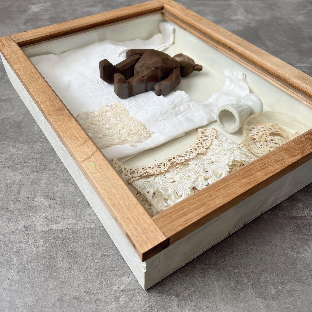 コレクションケース ガラスケースフレンチアンティーク アンティークレースまとめて