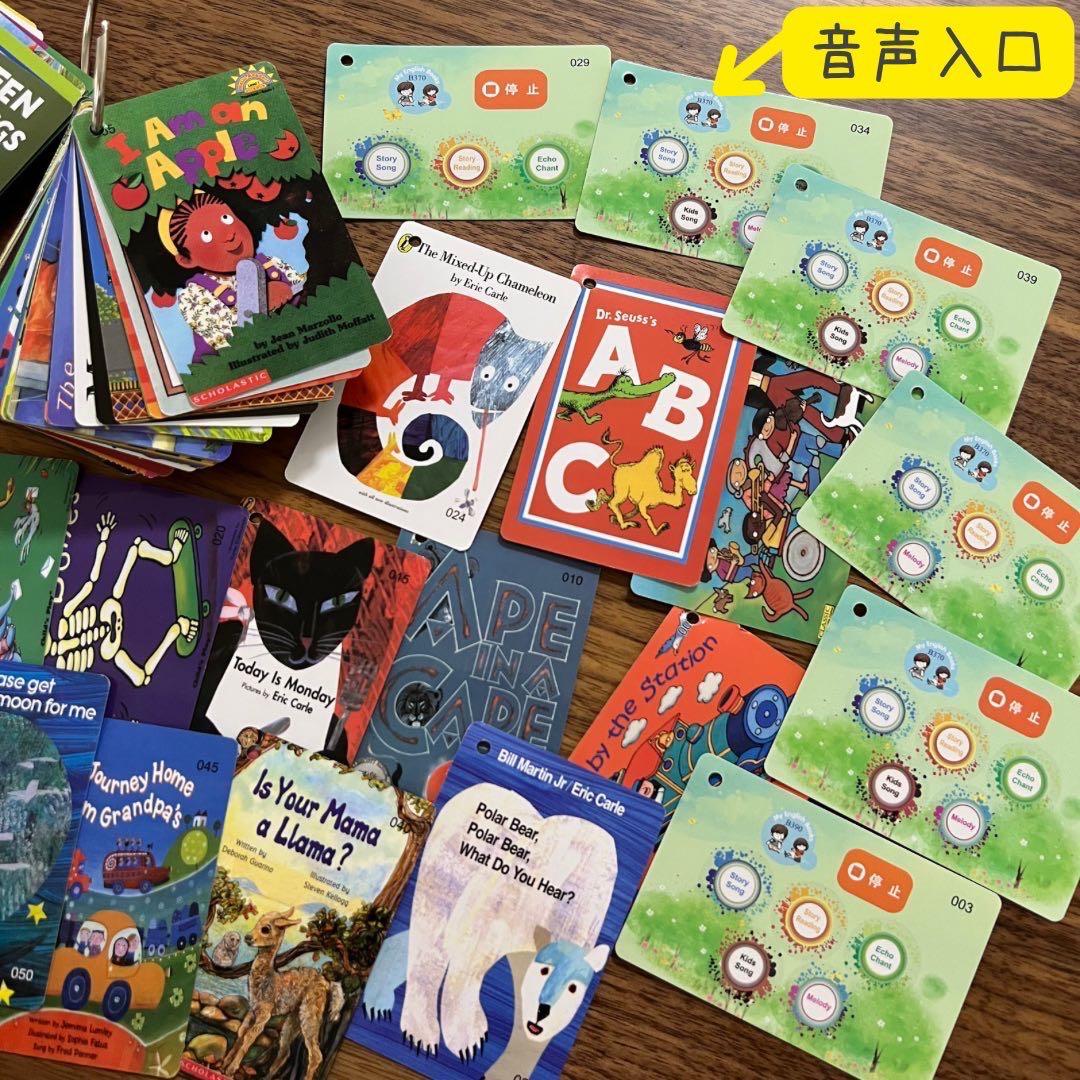 Liao caixing英語絵本130冊 64Gマイヤペン付 音声パターンが複数