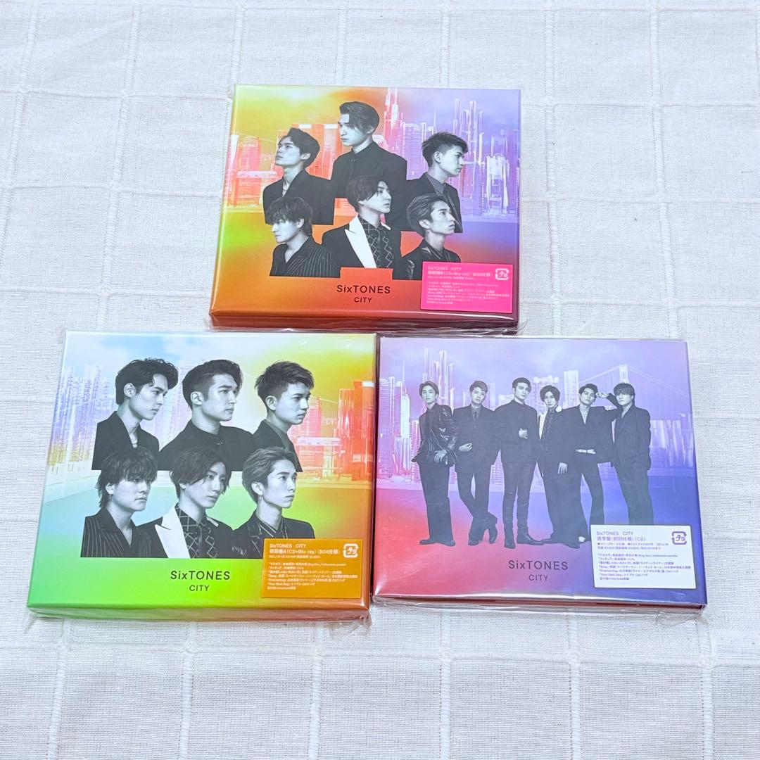 CITY SixTONES アルバム3形態セット