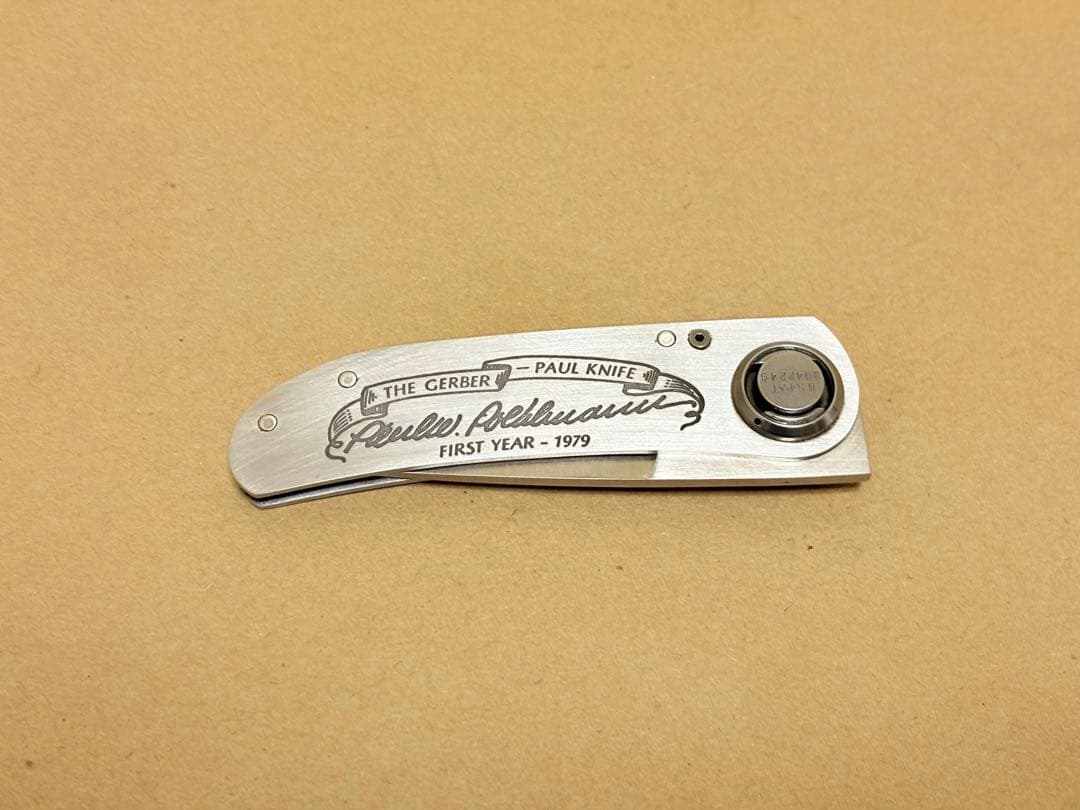  PAUL KNIFE オールド ガーバーナイフ 40周年 P2