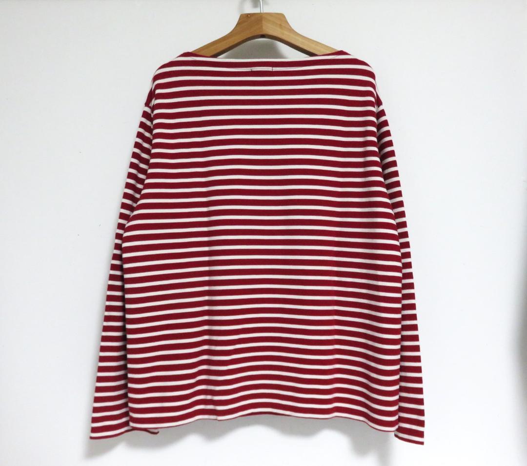 定価2.2万 新品 LENO BASQUE SHIRT 0 レッド ホワイト