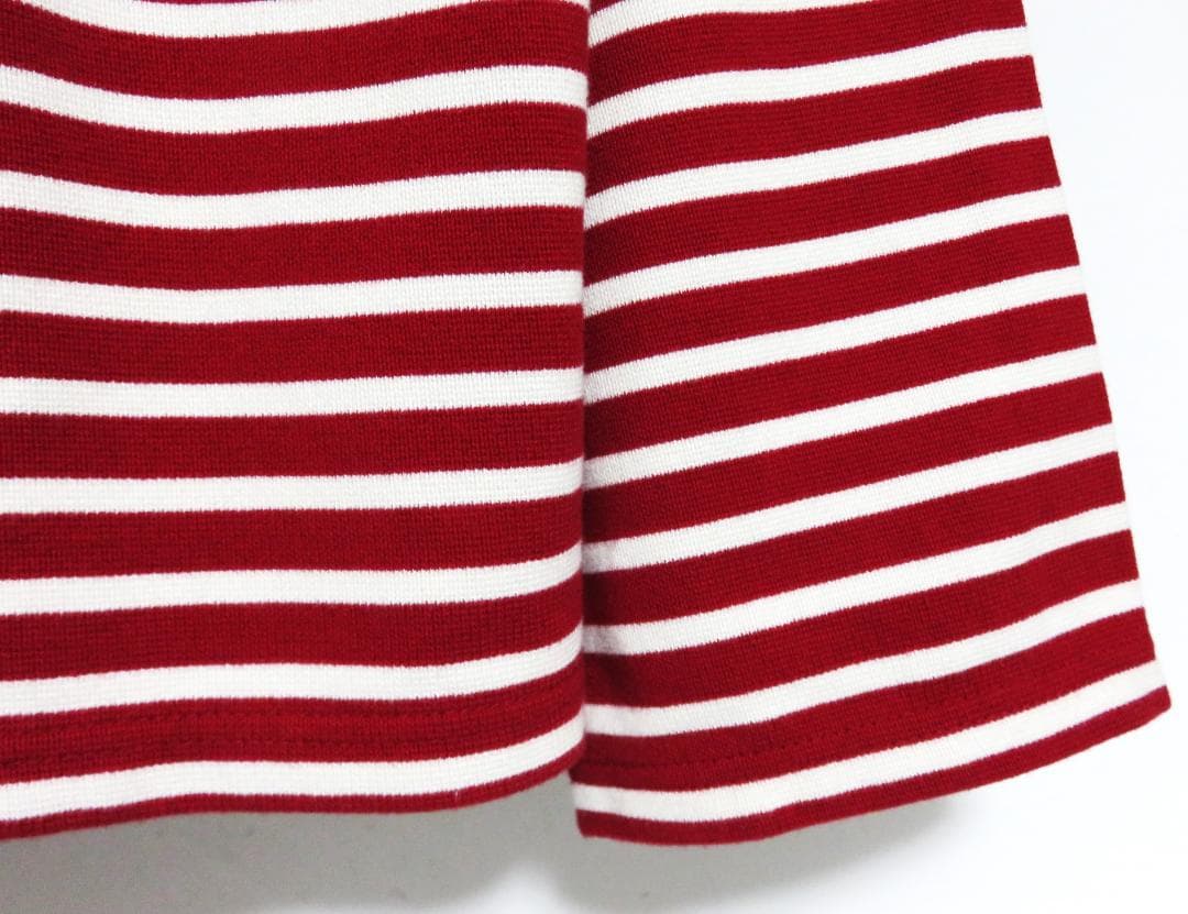 定価2.2万 新品 LENO BASQUE SHIRT 0 レッド ホワイト