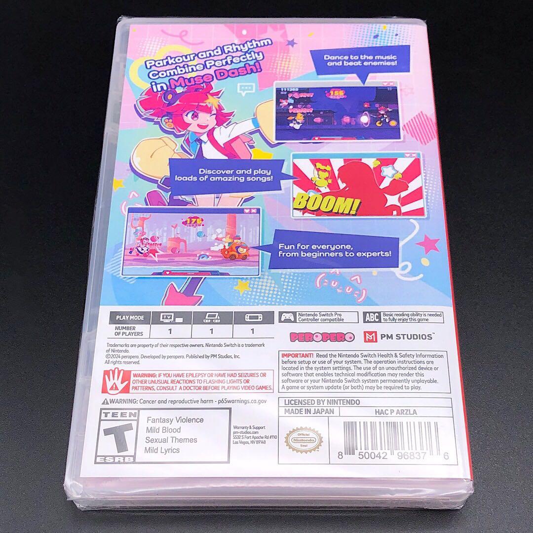 Muse Dash ミューズダッシュ 北米版 switch ニンテンドースイッチ