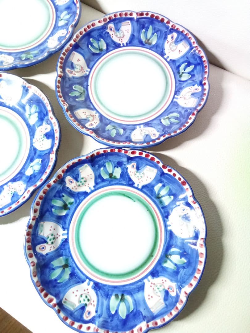 ラ*ラ様 イタリア　ハンドメイド　CAS VIETRI 20㎝　6枚