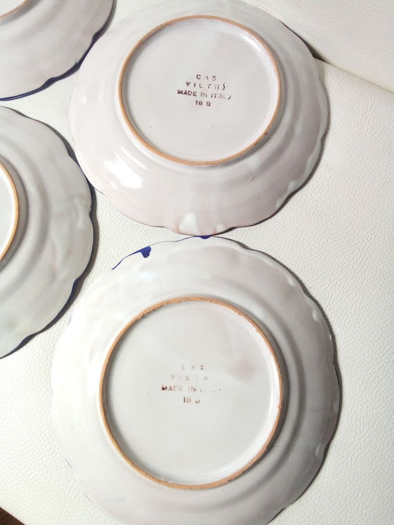 ラ*ラ様 イタリア　ハンドメイド　CAS VIETRI 20㎝　6枚