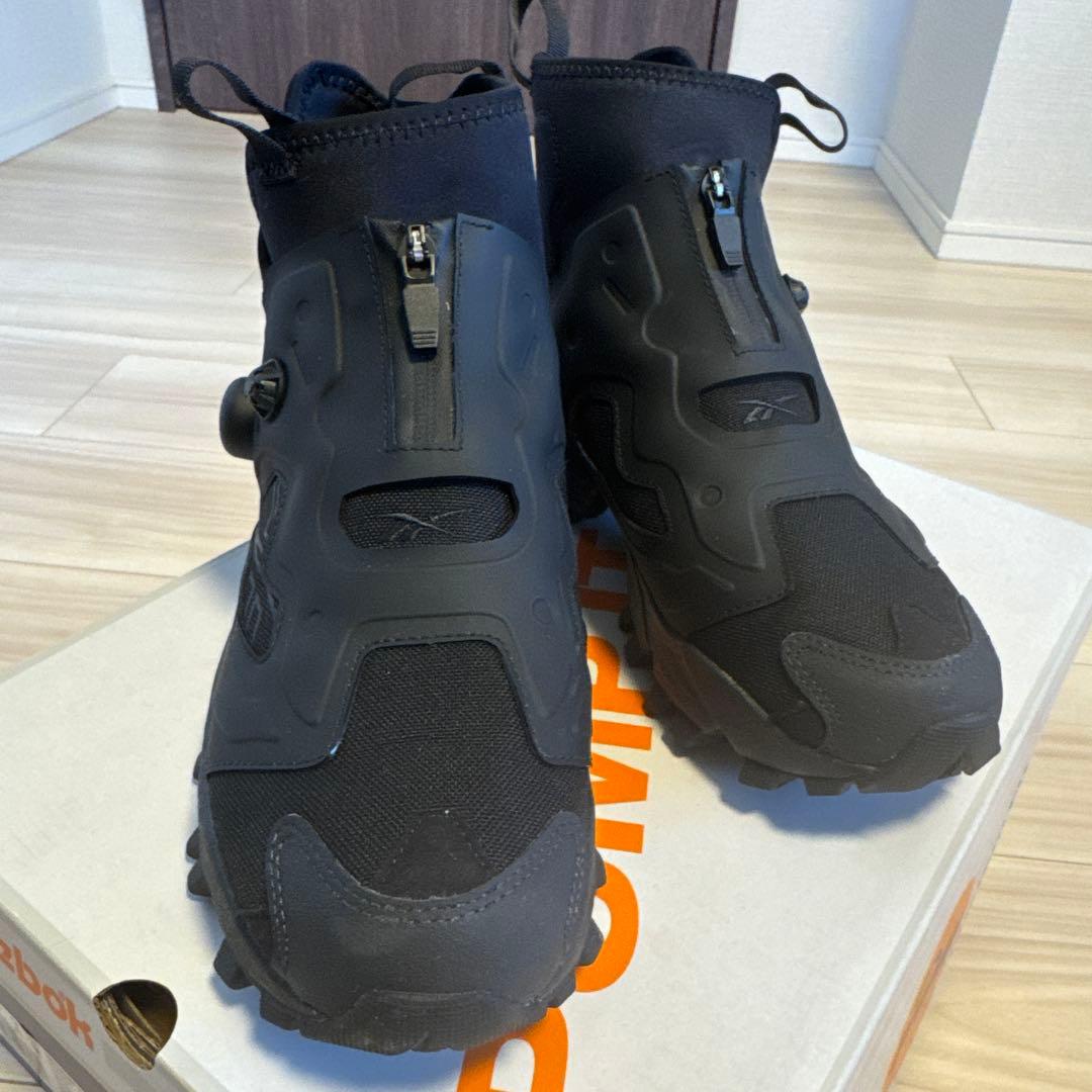 リーボック インスタポンプフューリー ミッド　黒　25.5センチ