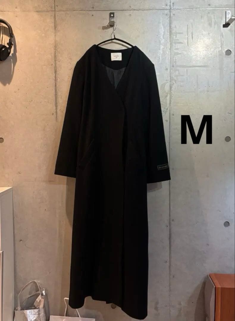 Ameri Vintage ロングコート　ブラック