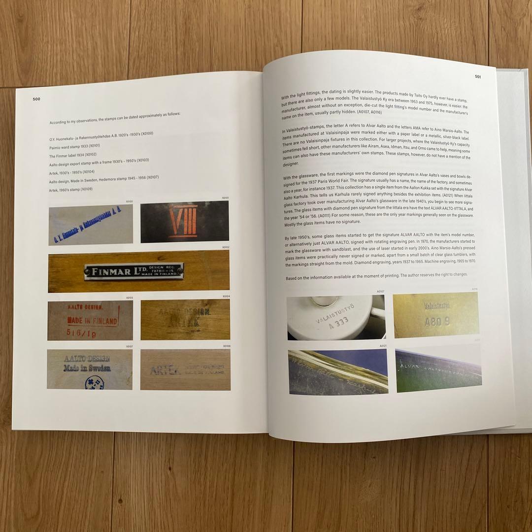 新品　aalto design collection 本　book artek