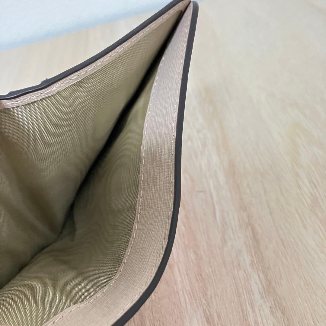 【新品未使用】フルラ 二つ折り財布 バビロン バイカラー ピンク×ベージュ